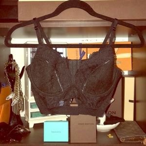 keyhole bralette NWOT